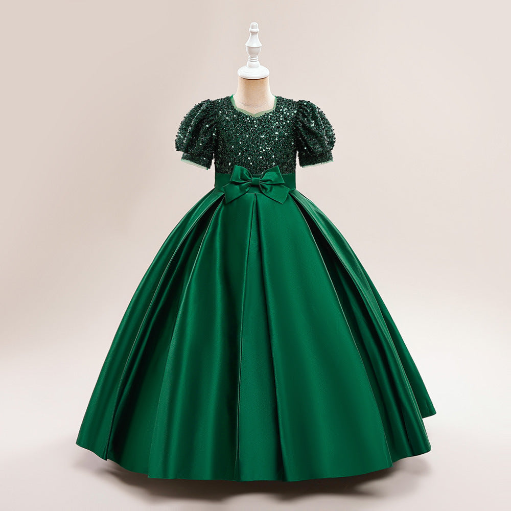 Elegantes Damenkleid mit Pailletten für Partys