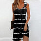 Eyelet Buckle Vest Camisole Dress with Hip Emphasis