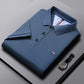 Men's polo shirt summer, short-sleeved T-shirt with lapel collar, trendy summer top, light casual shirt with collar