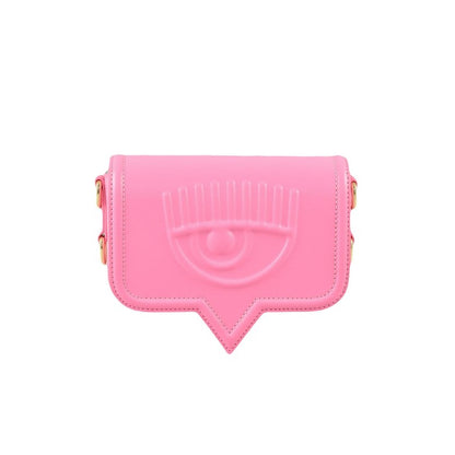 Chiara Ferragni bag for women in pink with snap fastener