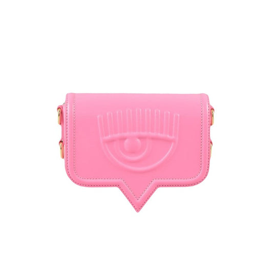 Chiara Ferragni bag for women in pink with snap fastener