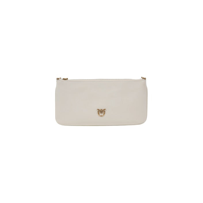 Pinko Tasche Damen Aus Leder In Weiß Mit Reißverschluss