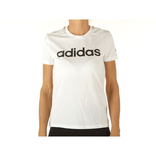 Adidas T-Shirt Women in White with Print for Spring Summer