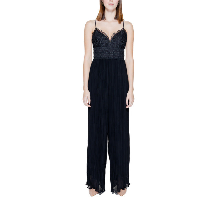 Guess Anzug Damen Schwarz Mit Sweetheart-Ausschnitt