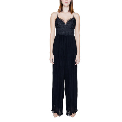 Guess Anzug Damen Schwarz Mit Sweetheart-Ausschnitt