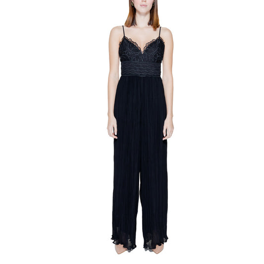 Guess Anzug Damen Schwarz Mit Sweetheart-Ausschnitt