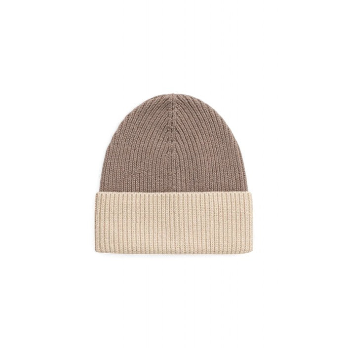 Calvin Klein Hat Women Beige Wool for Autumn Winter