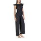 Rinascimento Suit Women Black Sleeveless Spring Summer