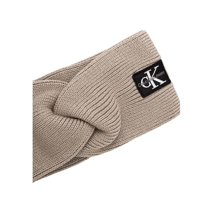 Calvin Klein Jeans Hat Women Beige For Autumn And Winter