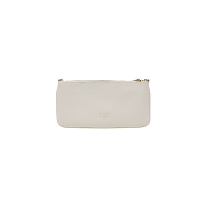 Pinko Tasche Damen Aus Leder In Weiß Mit Reißverschluss