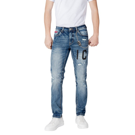 Icon Jeans Men para Hombre en Azul para Primavera Verano