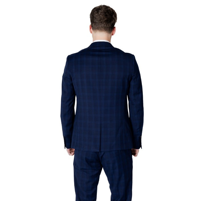 Antony Morato Suit Men Blue Plain Spring Summer