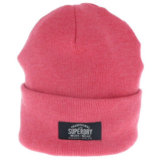 Superdry Hut Damen Rosa Druck für Herbst und Winter