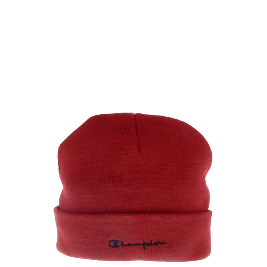 Champion Hat Women Red made of 100 percent acrylic for autumn