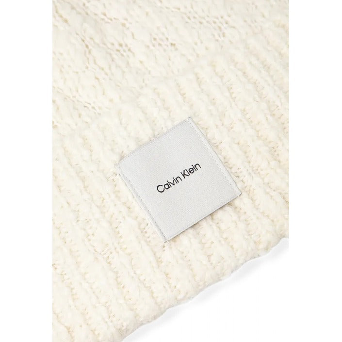 Calvin Klein Hat Women White for Autumn and Winter