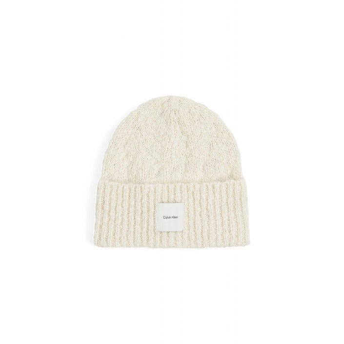 Calvin Klein Hat Women White for Autumn and Winter