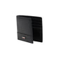 Tommy Hilfiger Brieftasche Herren Schwarz Leder 8,5x10x2