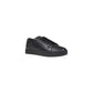 Calvin Klein Jeans men's black leather sneakers
