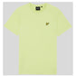 Gelbes Lyle & Scott T-Shirt für Herren mit Rundhalsausschnitt, ideal für alle Jahreszeiten und aus 100% Baumwolle.
