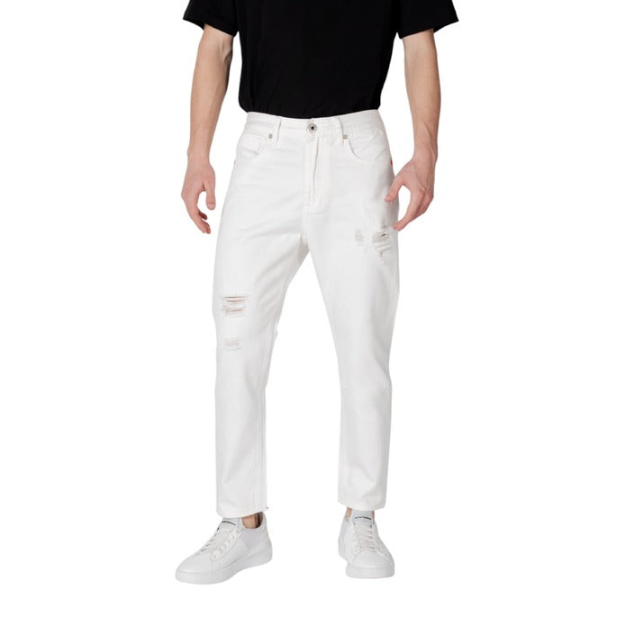 Vaqueros Gianni Lupo Hombre Negro para Primavera Verano