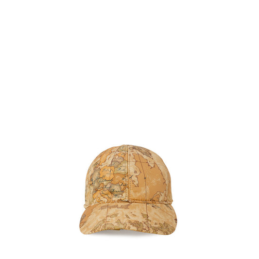 Alviero Martini Prima Classe Hut Damen Beige Baumwolle Herbst