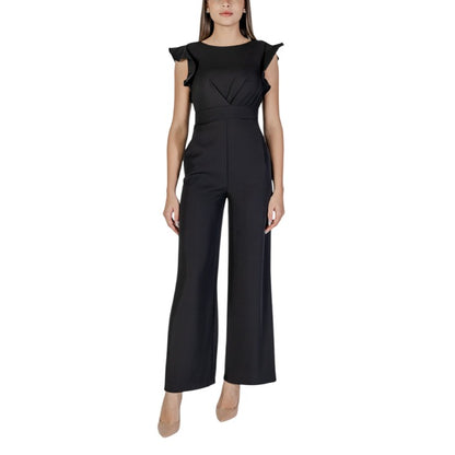 Rinascimento Suit Women Black Sleeveless Spring Summer