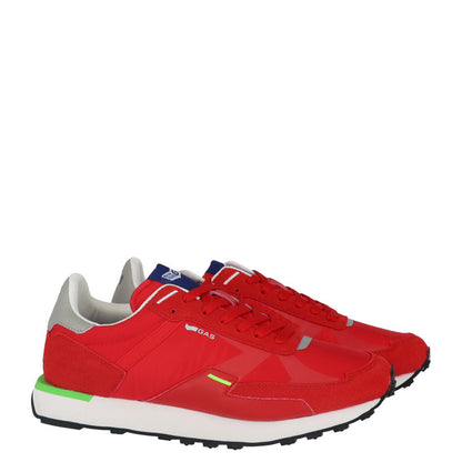 Gas Herren Sneaker In Rot Sportlich Für Frühling Sommer