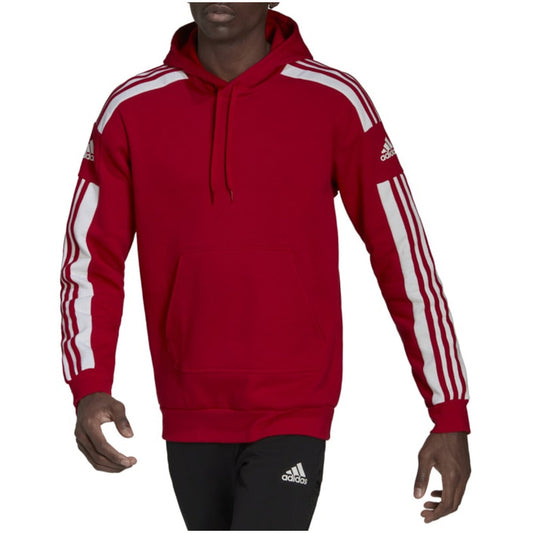 Adidas Fleece Men's Red Hooded