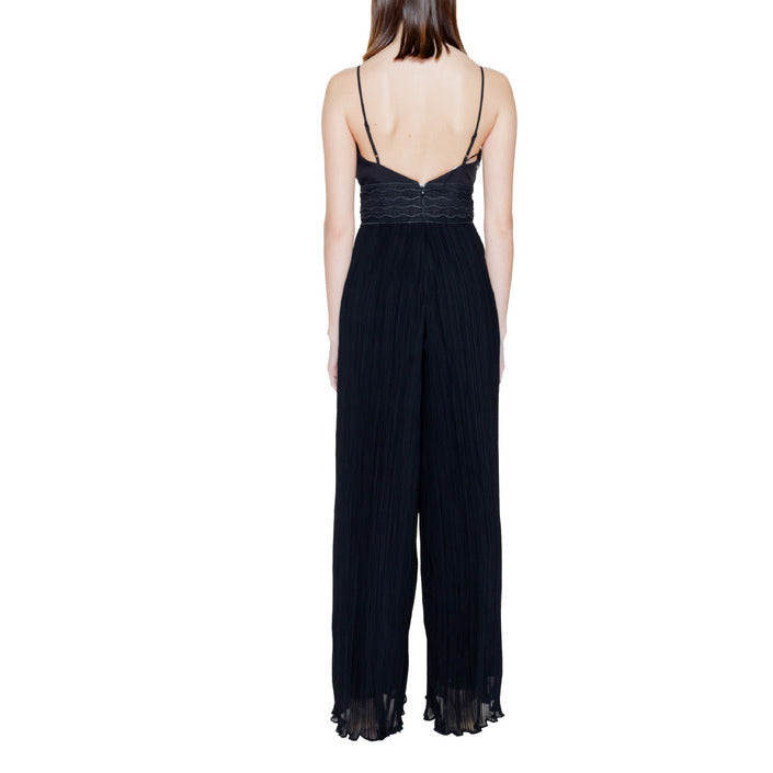 Guess Anzug Damen Schwarz Mit Sweetheart-Ausschnitt
