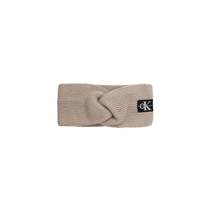 Calvin Klein Jeans Hat Women Beige For Autumn And Winter