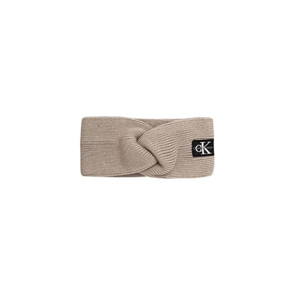 Calvin Klein Jeans Hat Women Beige For Autumn And Winter