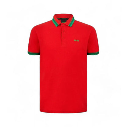 Boss Polo Men In Coral Colors For Spring Summer
