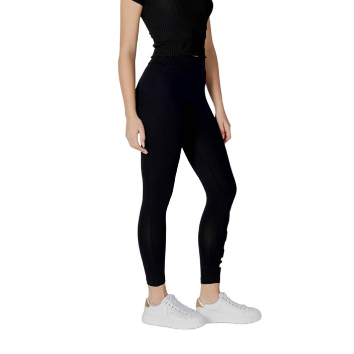 Icon Leggings Damen Schwarz Für Frühling Und Sommer